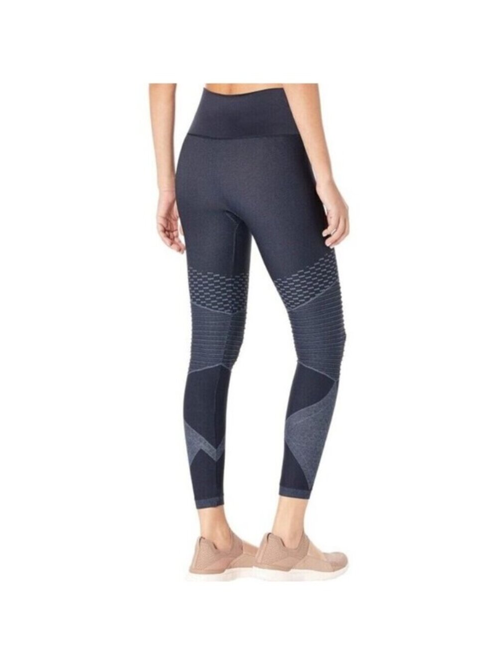 Spanx Look at Me Women’s Now Seamless Moto Leggings Indigo Sky Blue 50200R  S/P